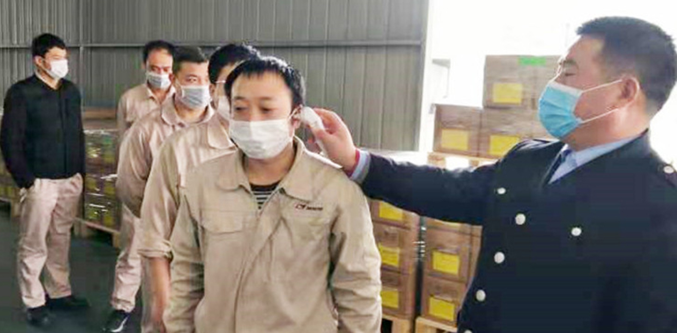 威廉希尔新材守护健康与责任，防控战疫(图2)