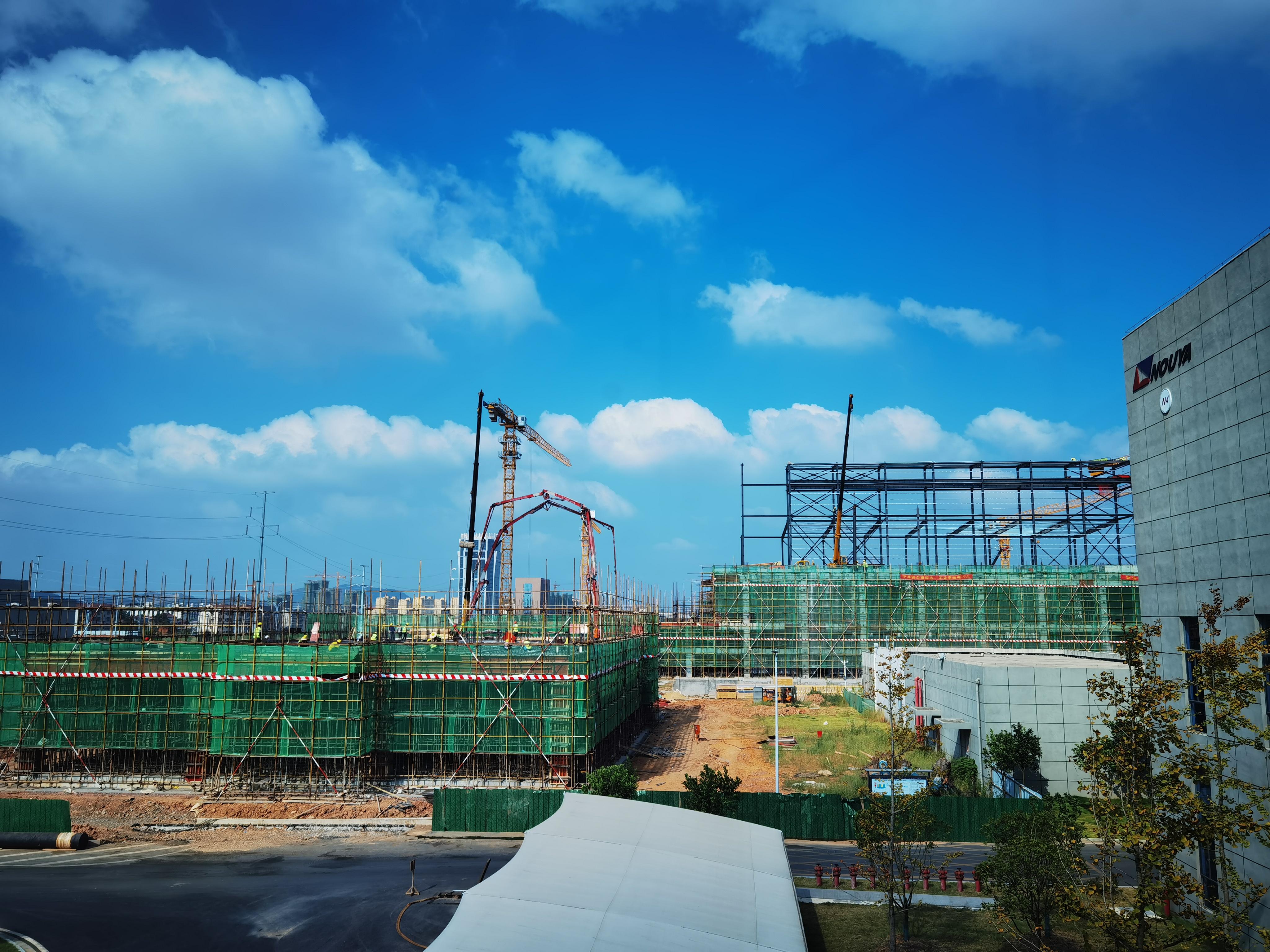 【N5工厂】威廉希尔新材全力以赴推进项目建设(图4)