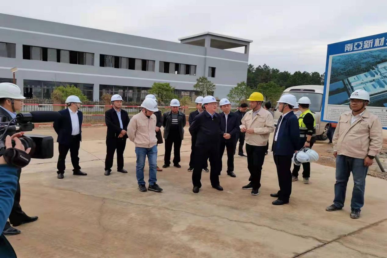 江西省吉安市委常委、副市长漆海云一行    来我司江西子公司实地巡察(图2)