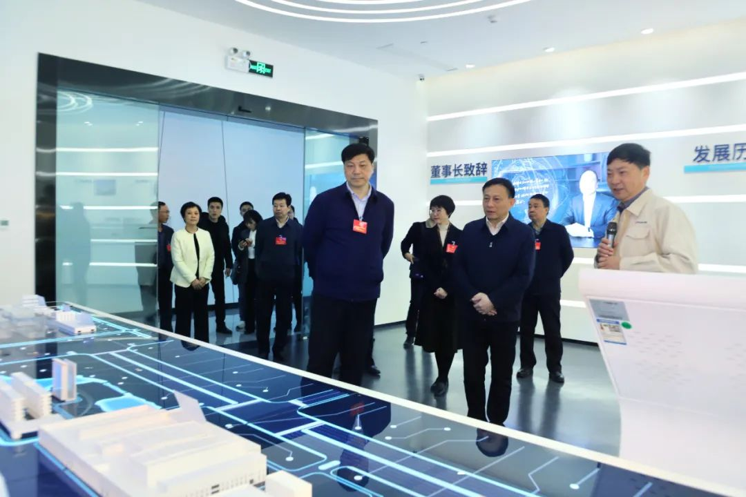 江西省吉安市人大常委会主任廖宏率省市人大代表来江西威廉希尔新材考察(图1)